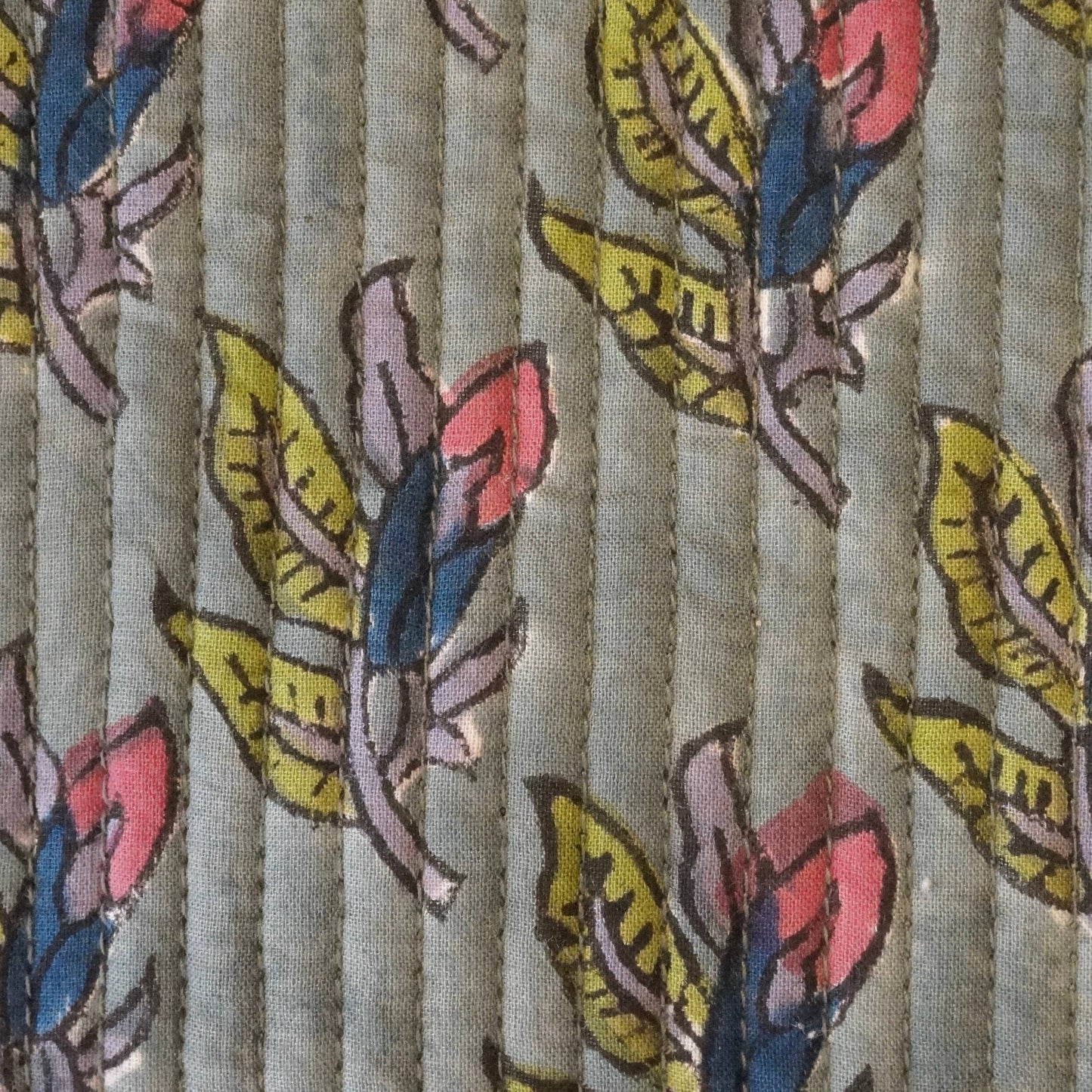 Pochette bleu grisé