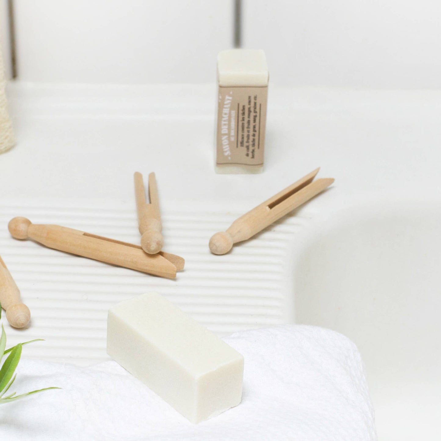 Savon détachant au bicarbonate