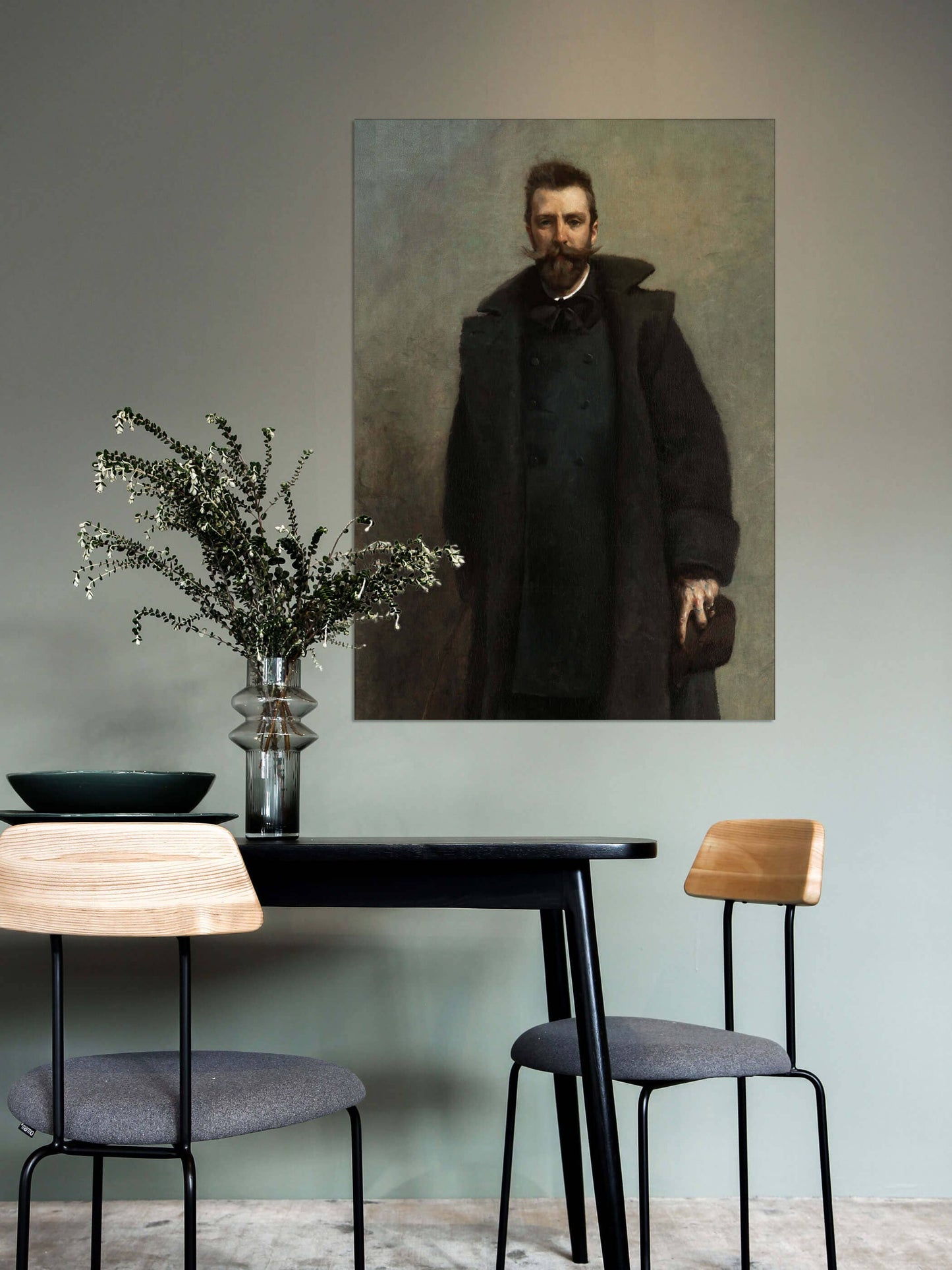 William – Affiche Portrait Vintage Moody
