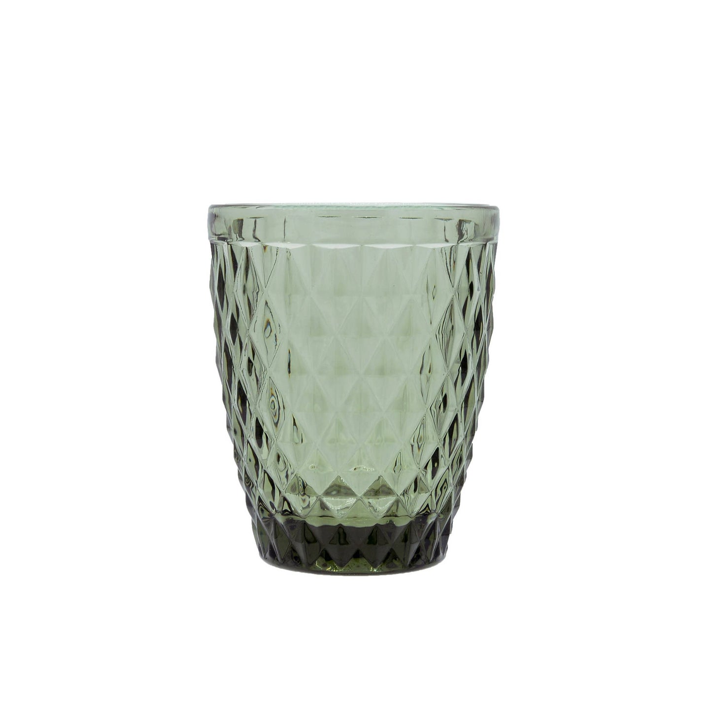 Verres à eau - Collection Diamond - 22cl -verre coloré dans la masse