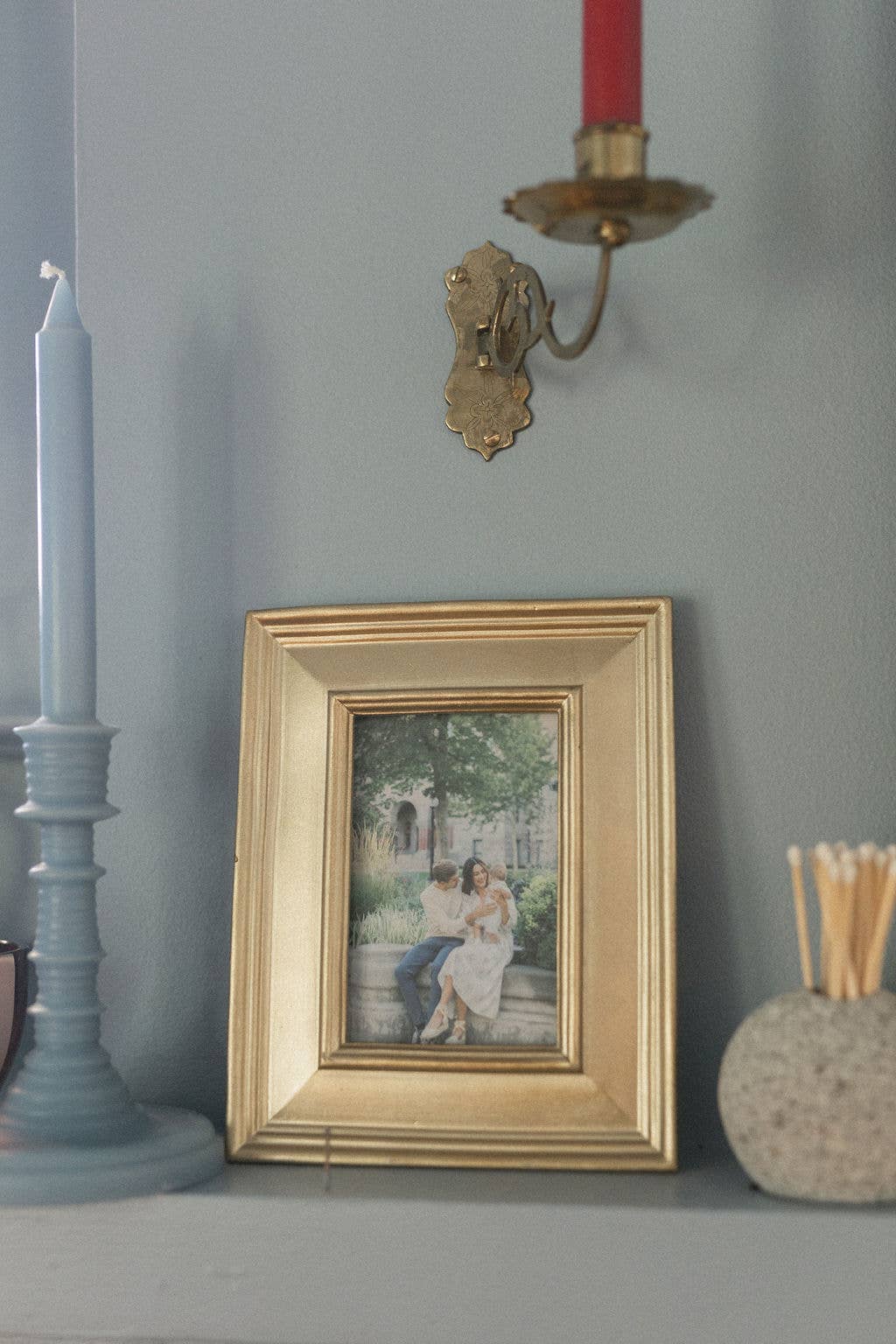 Cadre photo double rectangle