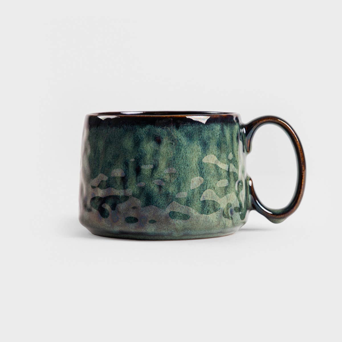 Tasse en grès vert profond – 45 cl