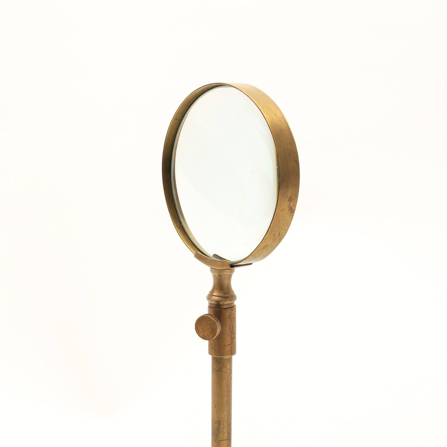 Loupe de bureau sur pied Beaumont Vintage Or