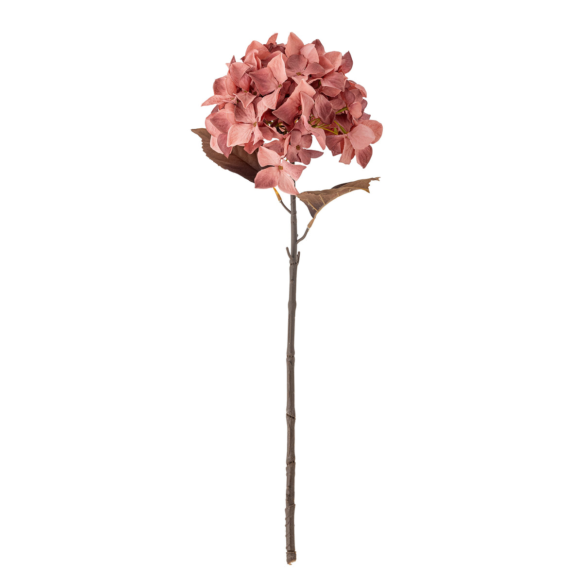 Tige d’hortensia artificiel rose – 65 cm