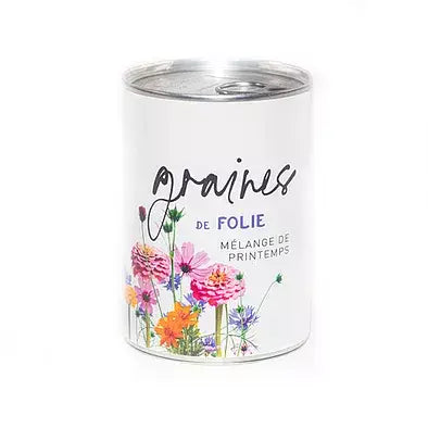 Kit à semer "Graines de Folie" fabriqué en France