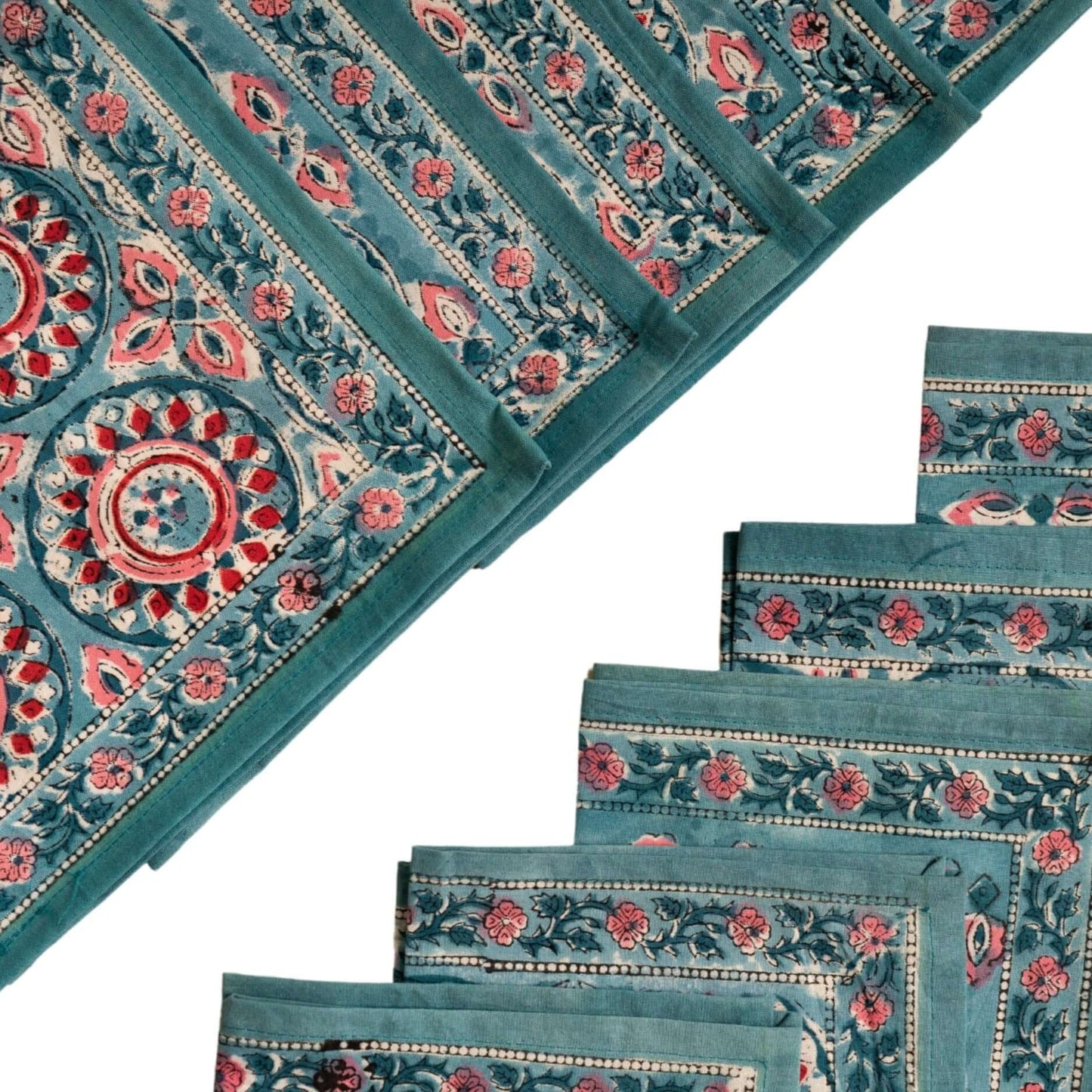 Jardín Primavera : Sets de Table | 6 Serviettes | 6 Sets 50x30cm