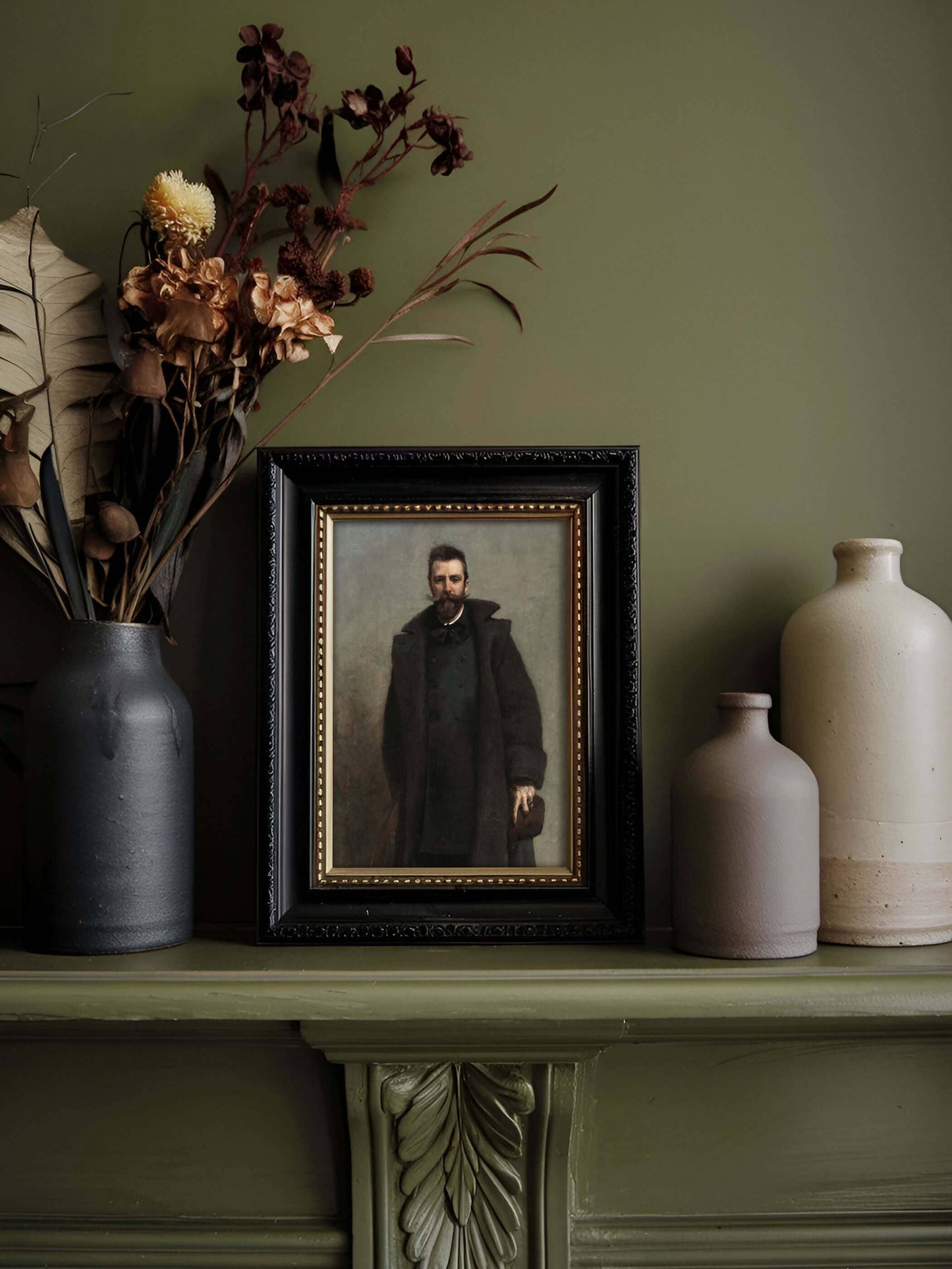 William – Affiche Portrait Vintage Moody
