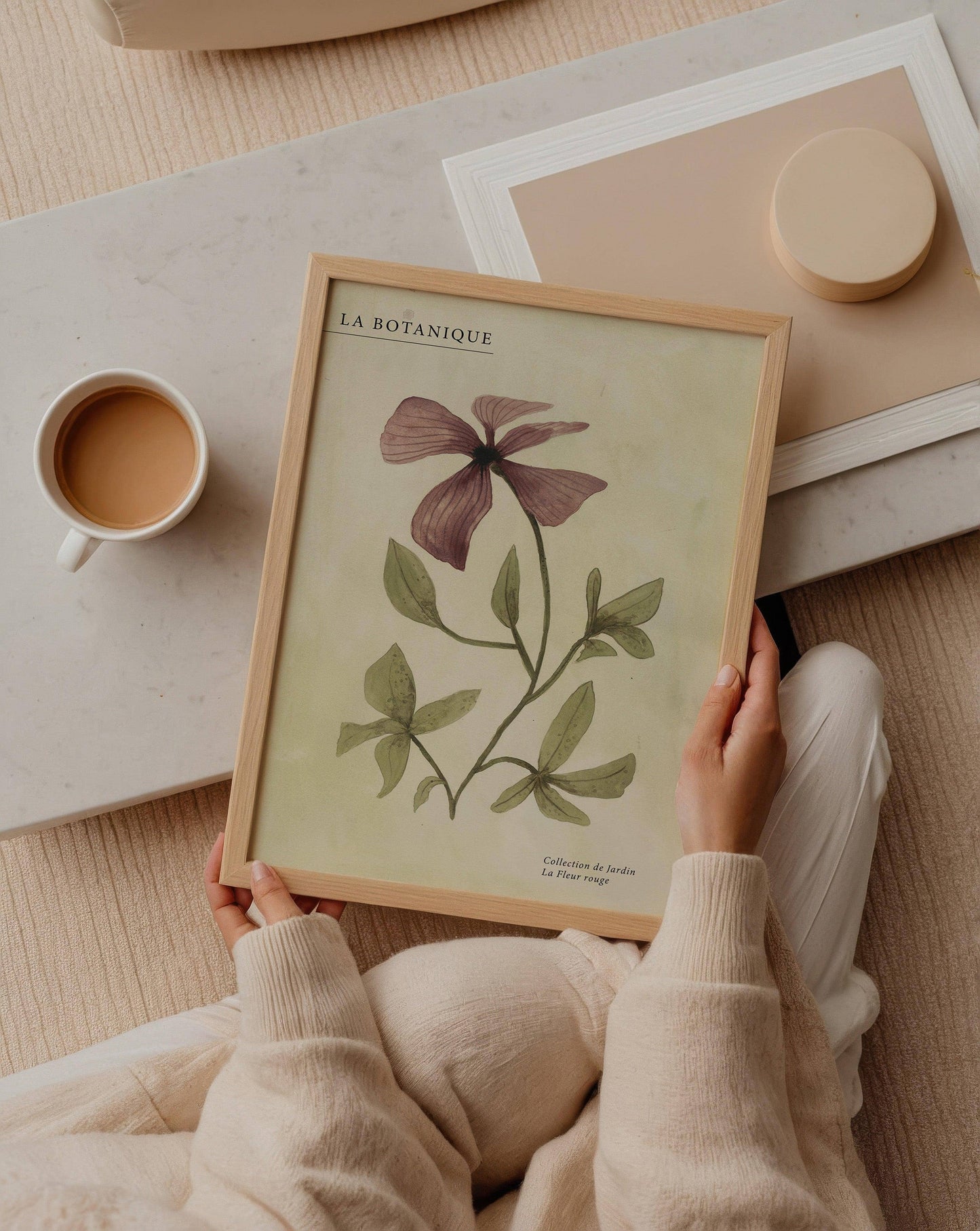 Poster - Fleur violette