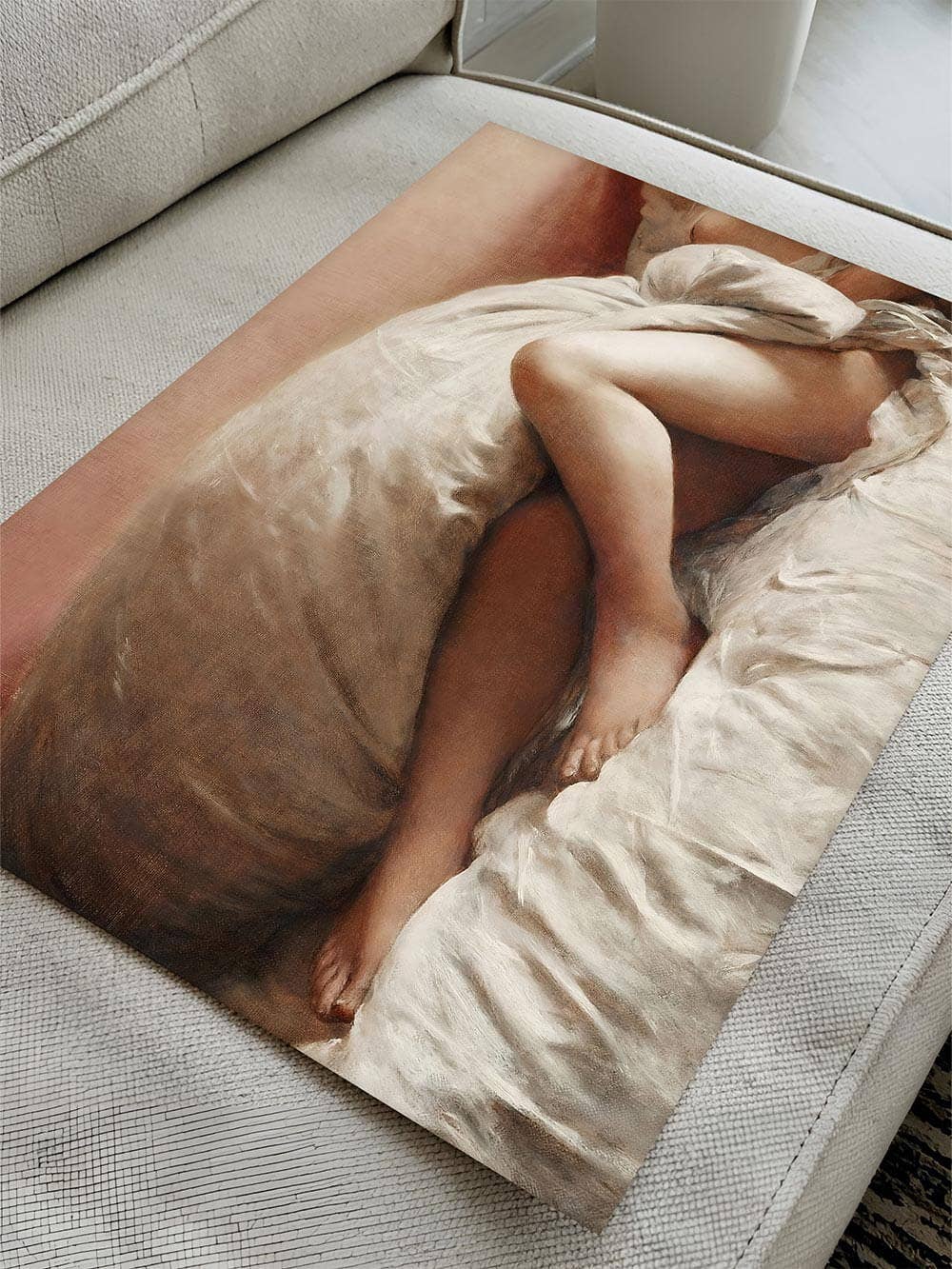 La Dormeuse – Impression d'art vintage de nu