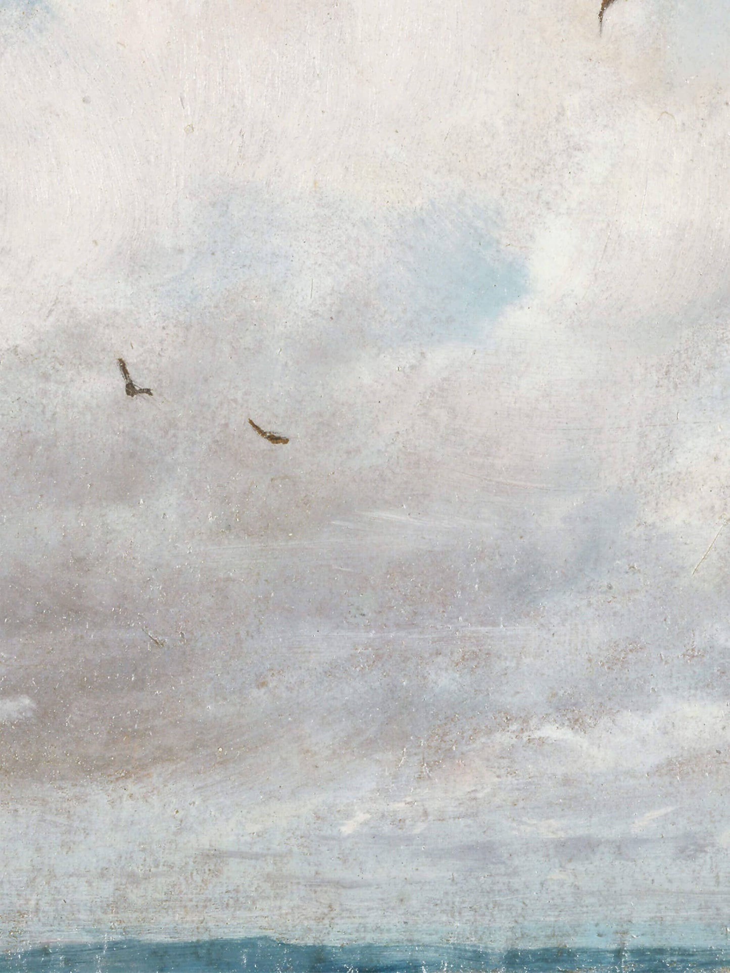 Paysage céleste – Impression d'art vintage de nuages