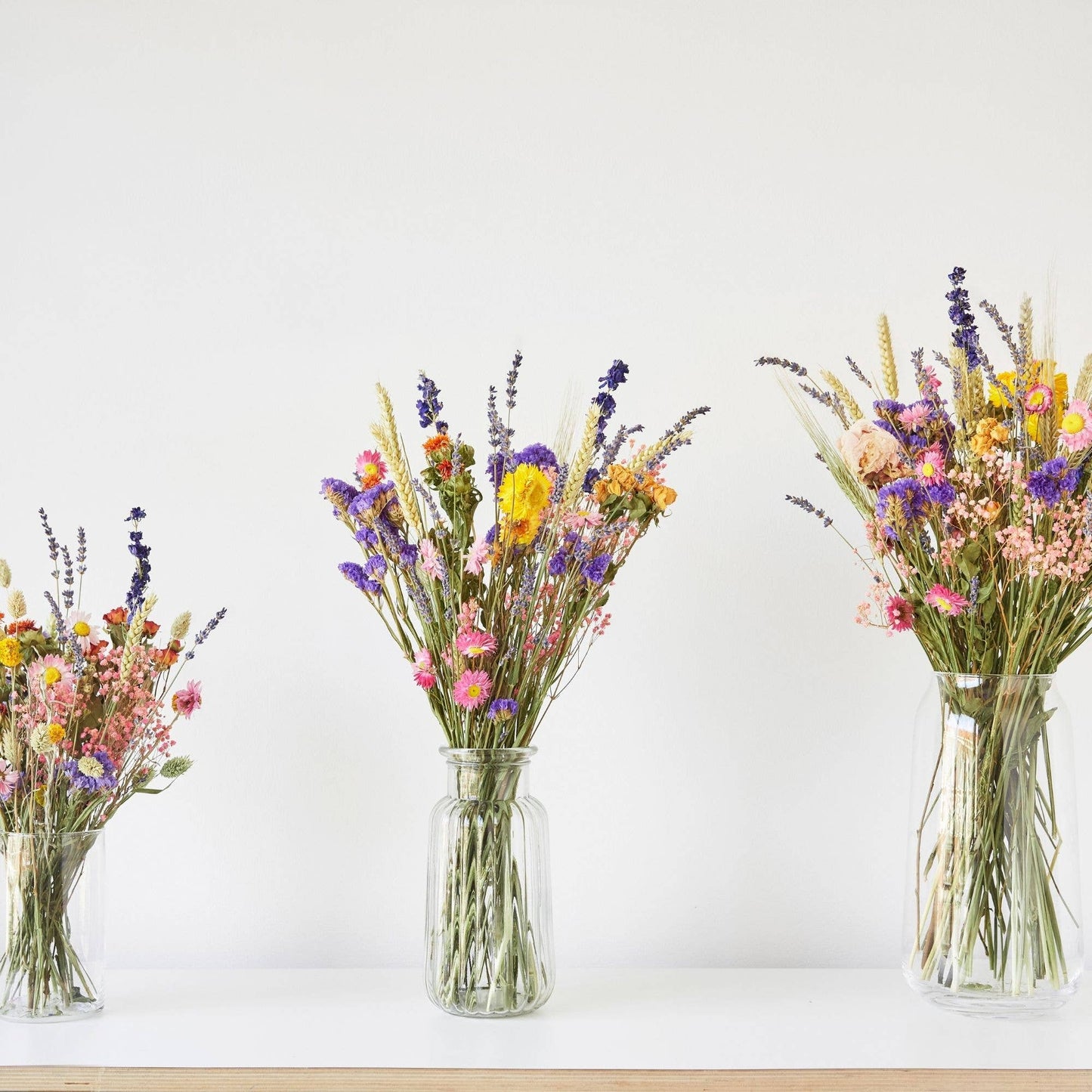 Fleurs séchées - Bouquet champêtre - Multi