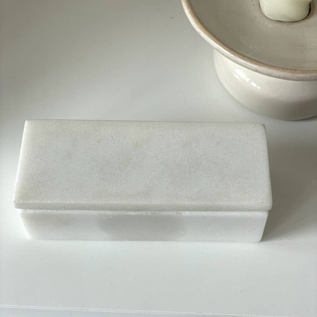Salière et poivrière en marbre