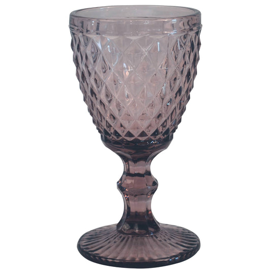 Verre à pied - Collection Diamond - 20cl - Couleur teintée dans la masse