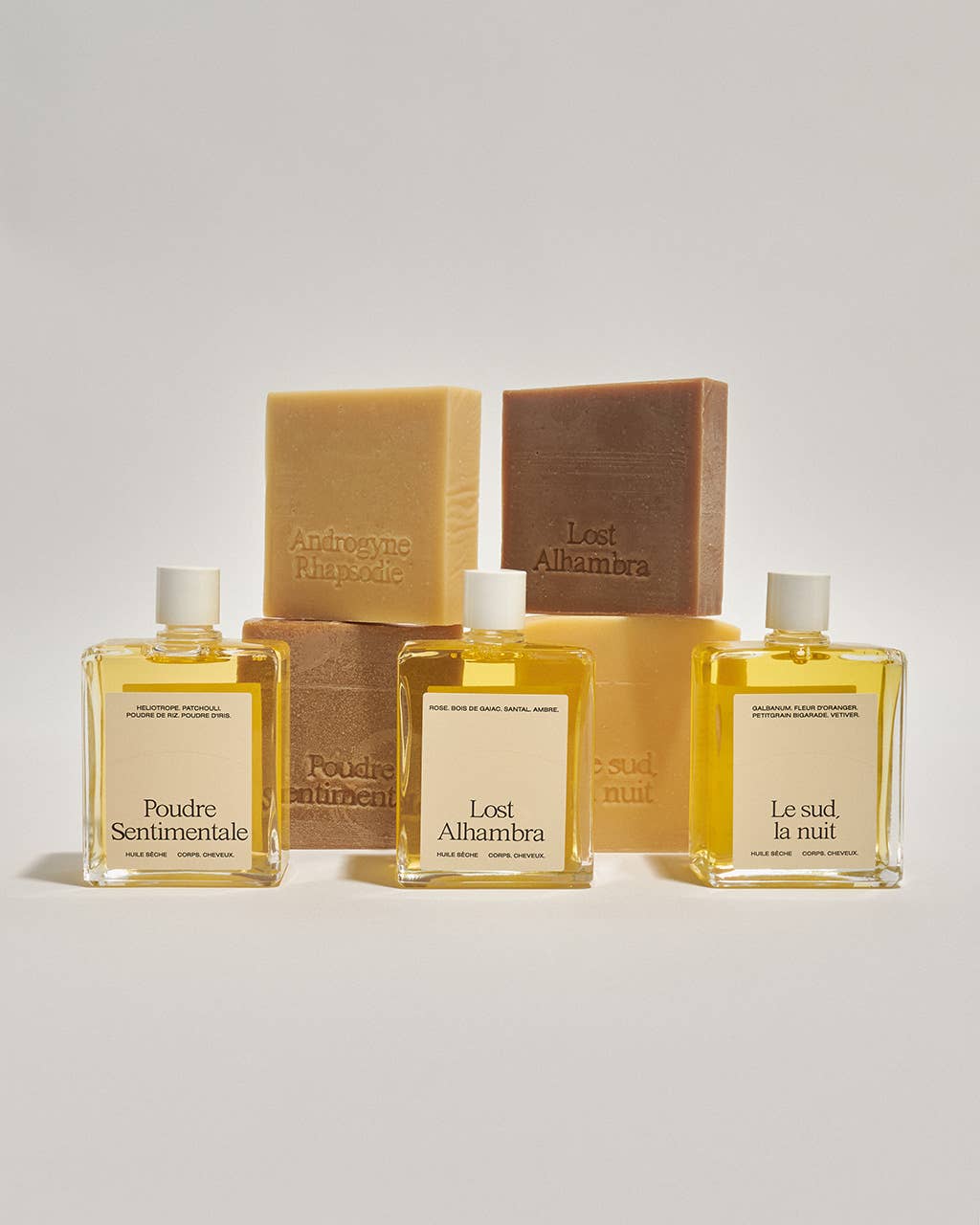 Huile sèche parfumée Poudre Sentimentale – Corps & Cheveux (100 ml)