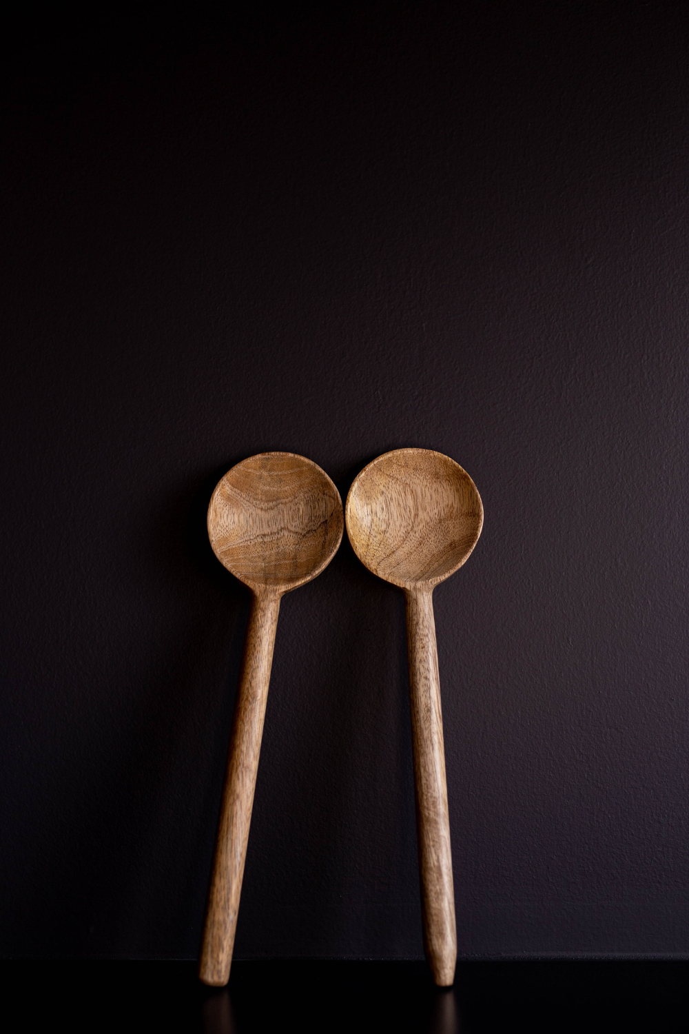 Cuillères de service en bois de manguier (lot de 2)