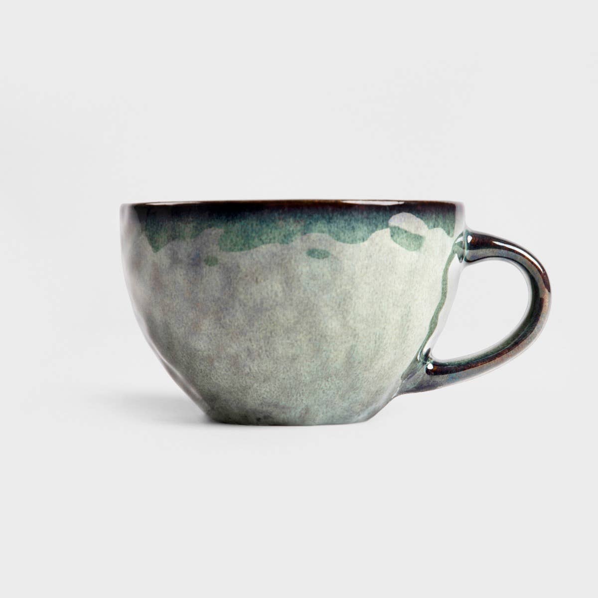 Tasse en grès vert profond – 37 cl