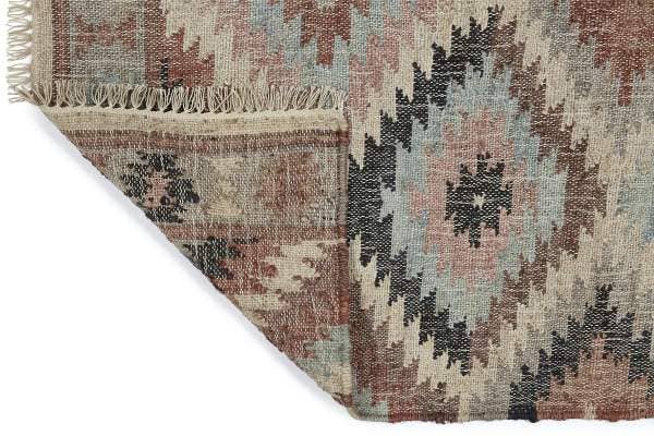 Tapis Kilim en jute PUEBLA