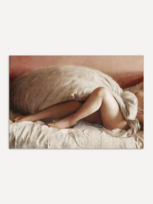 La Dormeuse – Impression d'art vintage de nu