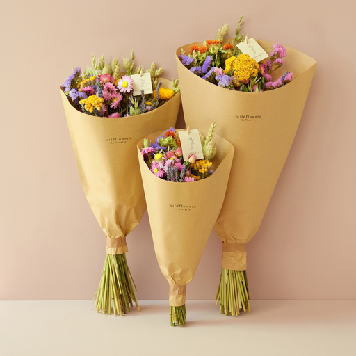 Fleurs séchées - Bouquet champêtre - Multi