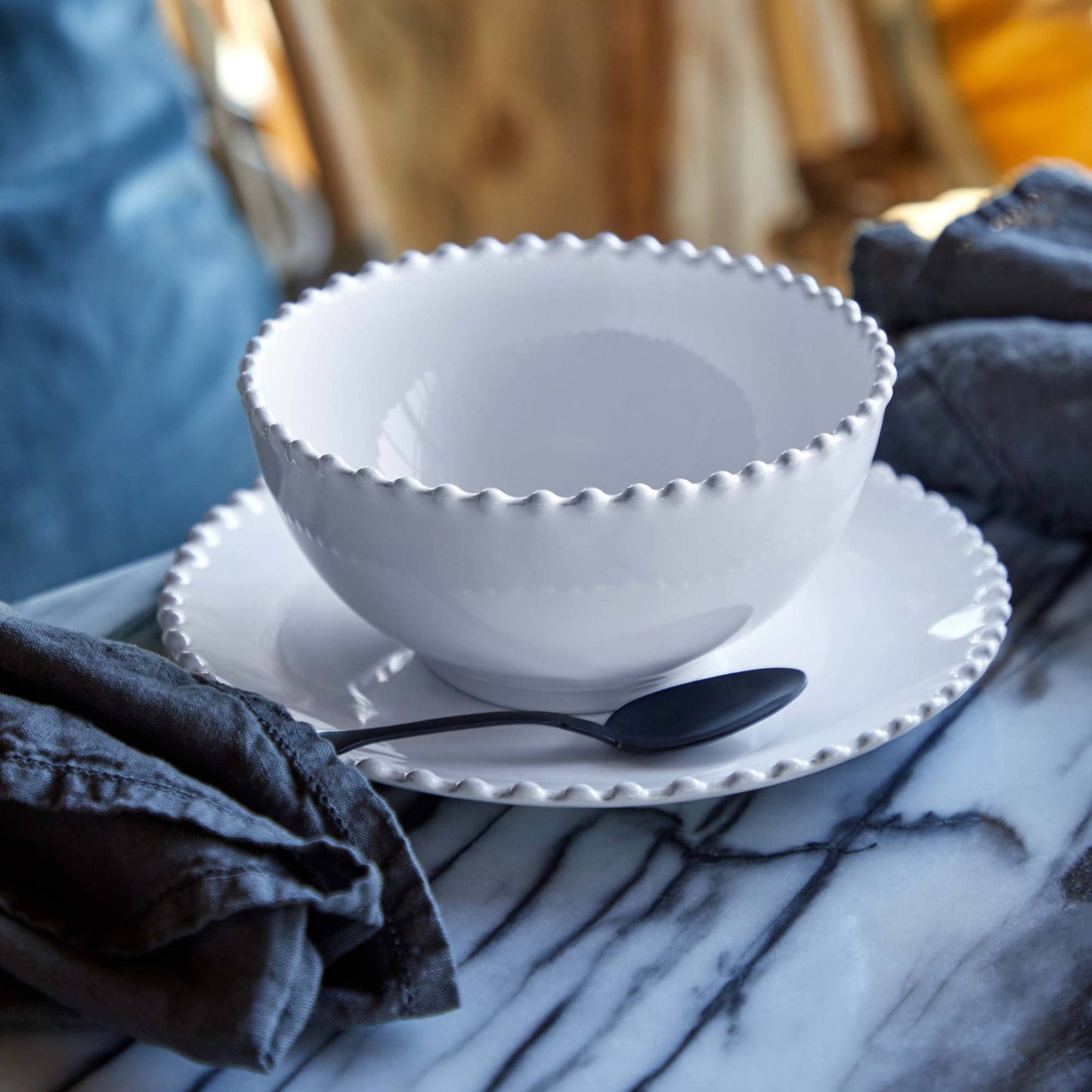 Bol À Soupe/petit-déjeuner 16 Pearl