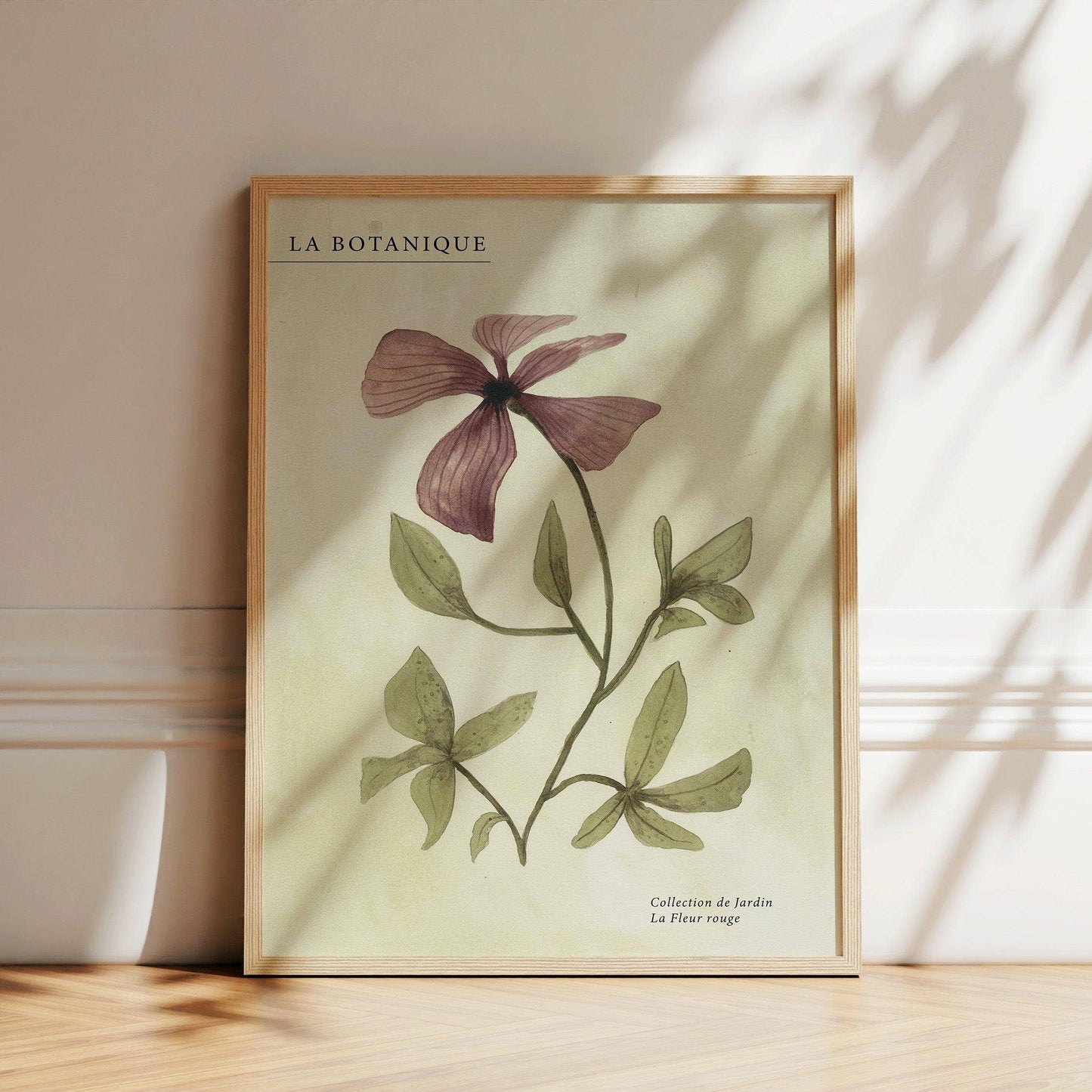 Poster - Fleur violette