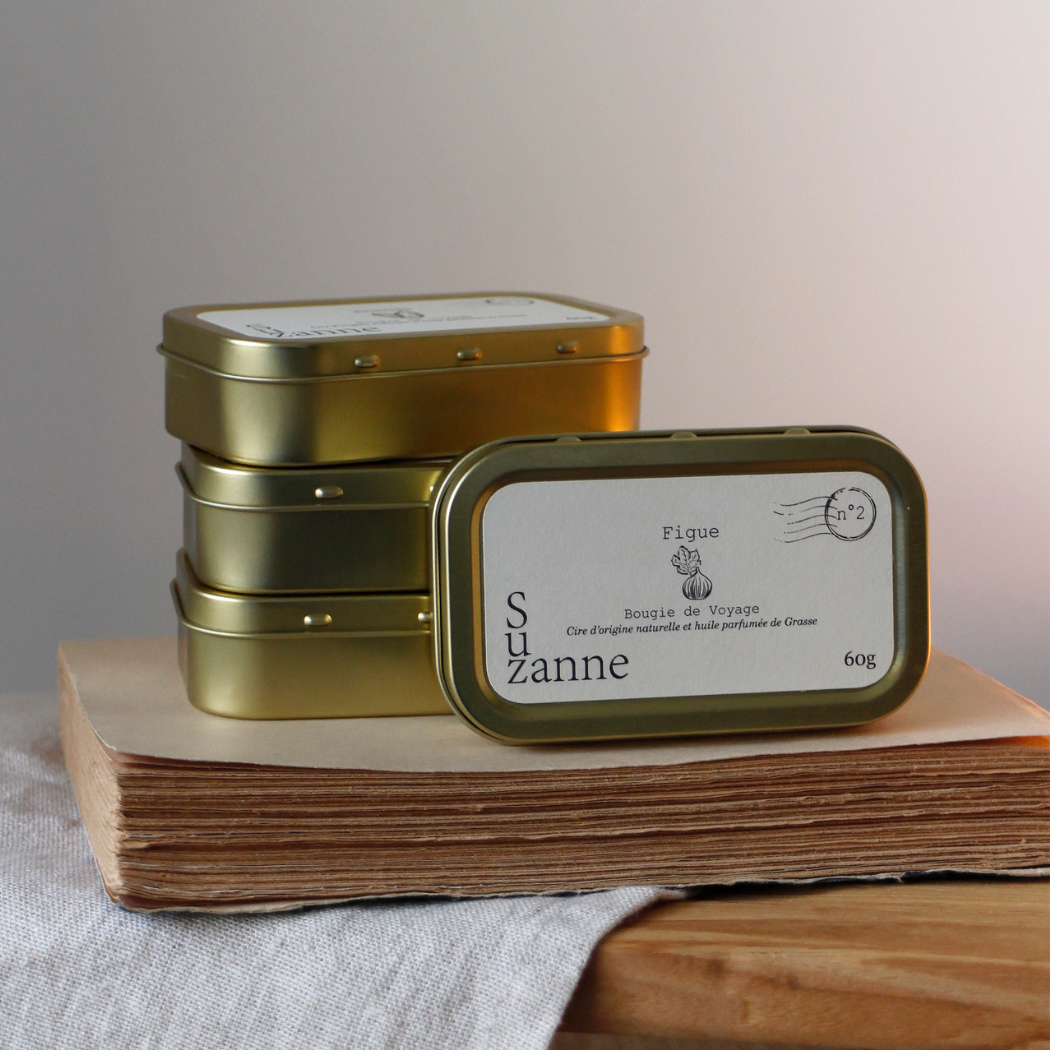 Bougies de voyage de Suzanne