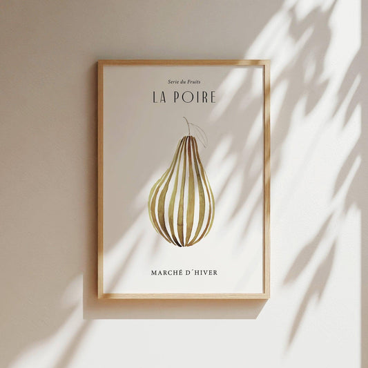 Affiche- La poire