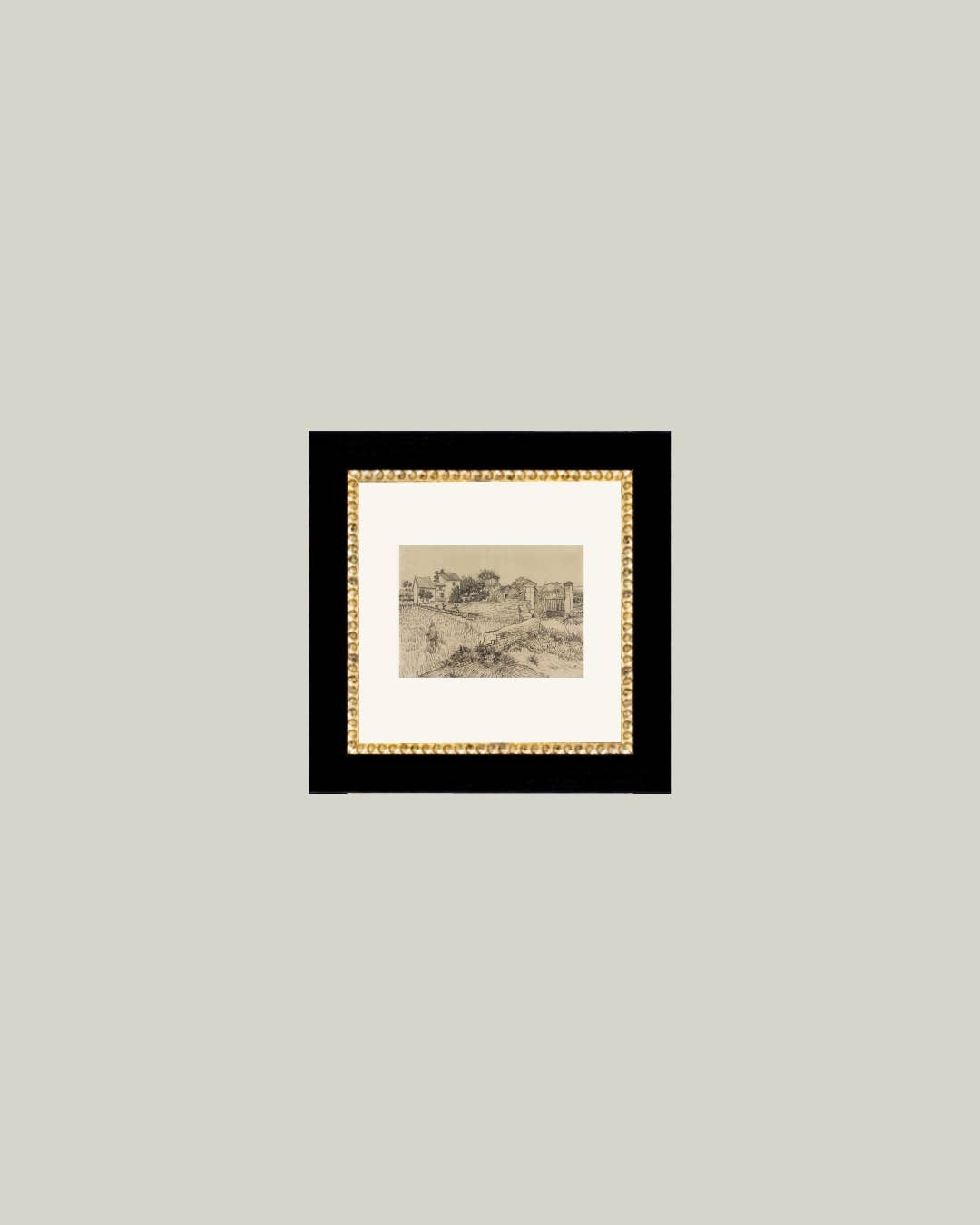 Impression sur toile - Village Toscan 8x8