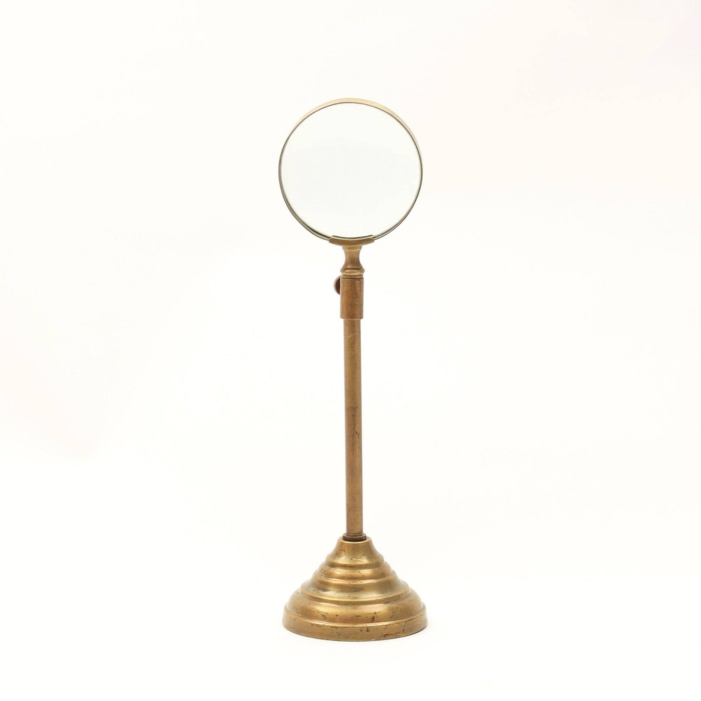 Loupe de bureau sur pied Beaumont Vintage Or