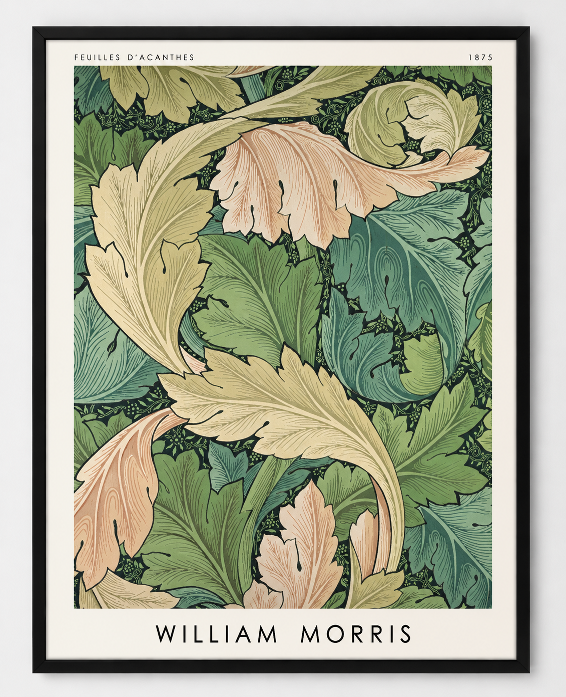 William Morris, Feuilles d'acanthes
