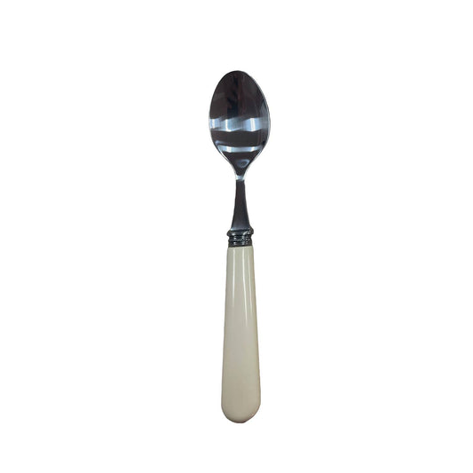 Cuillère en inox avec manche ABS, design intemporel, élégante et compatible lave-vaisselle
