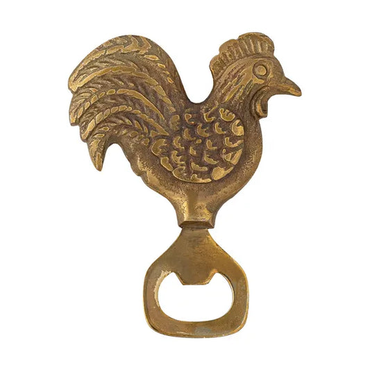 Décapsuleur coq doré