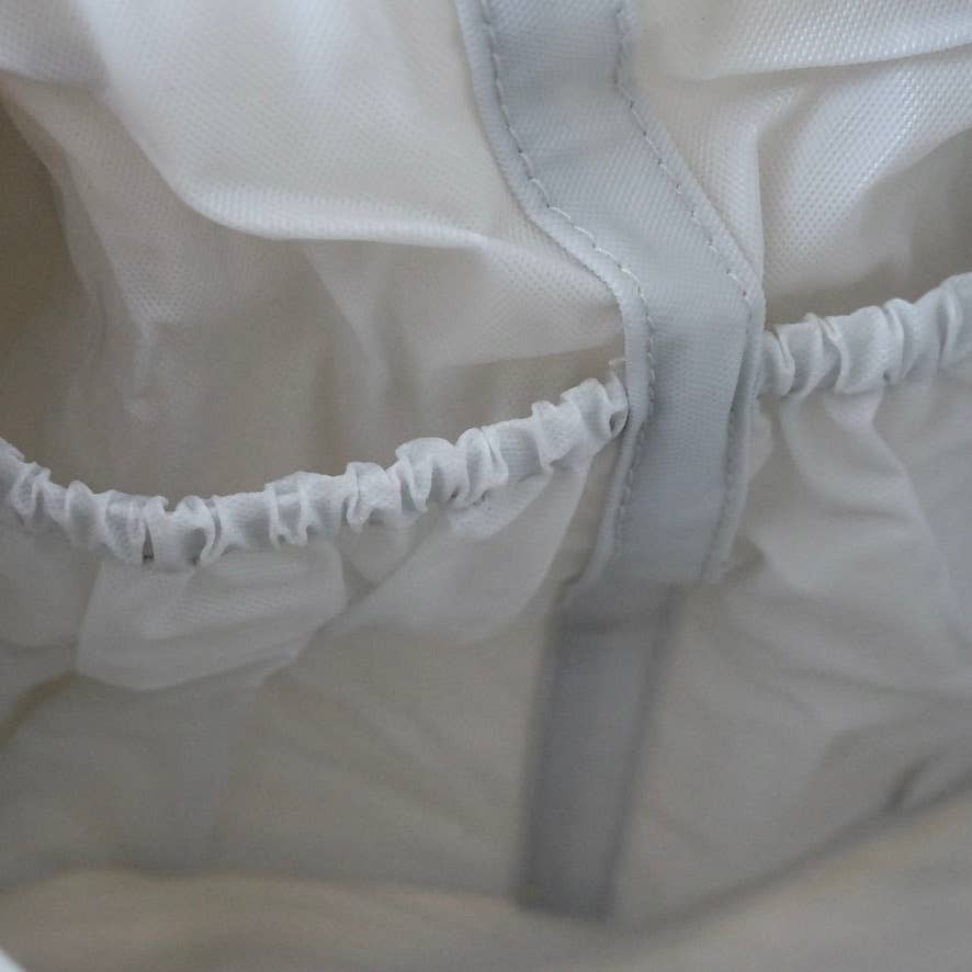 intérieur de trousse de toilette laminé avec poches de rangement