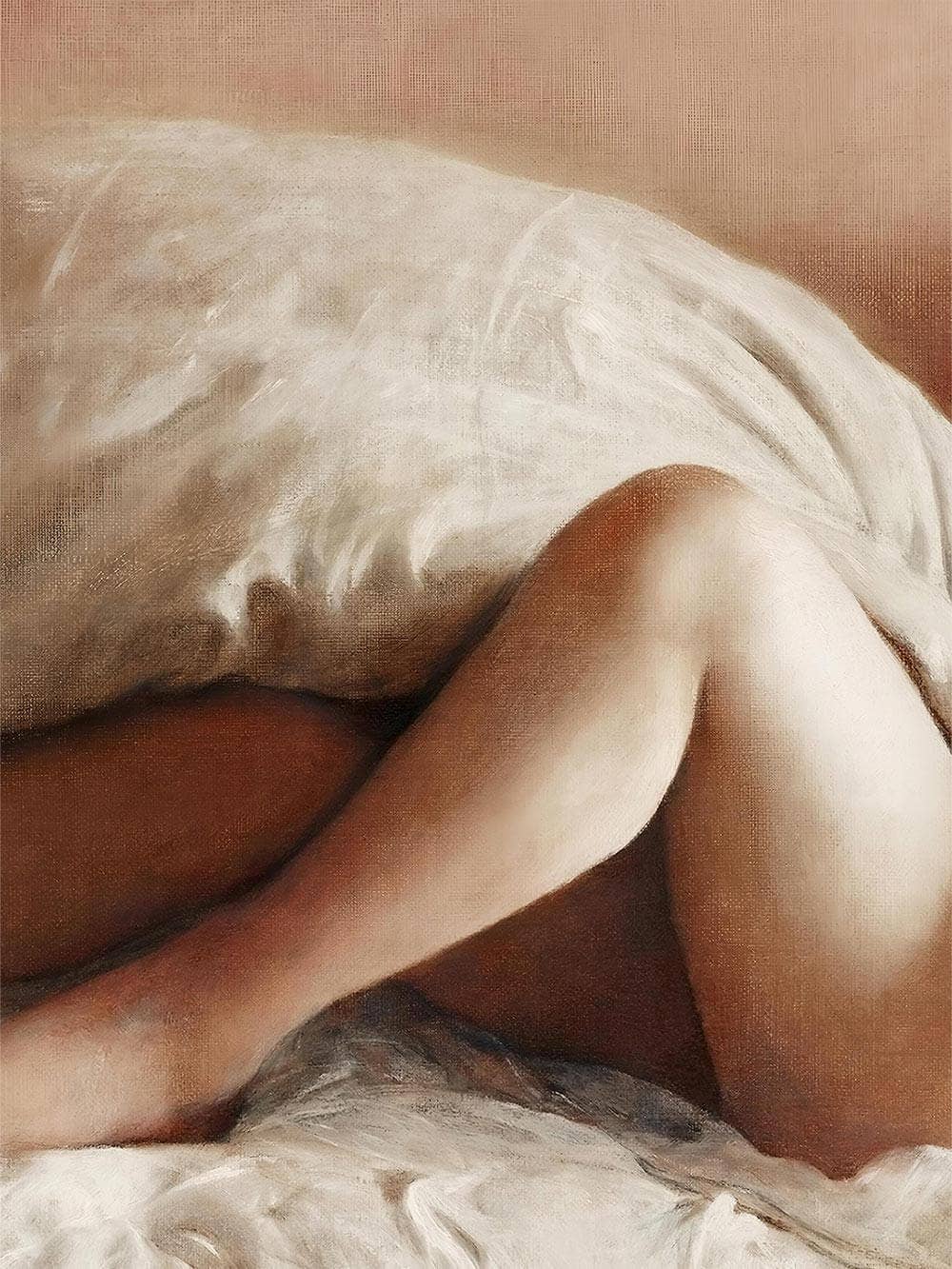 La Dormeuse – Impression d'art vintage de nu