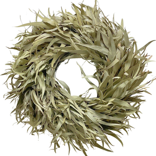 Couronne de fleurs séchées Saule XXL