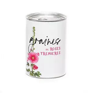 Kit à semer "Graines de Roses Trémières"fabriqué en France
