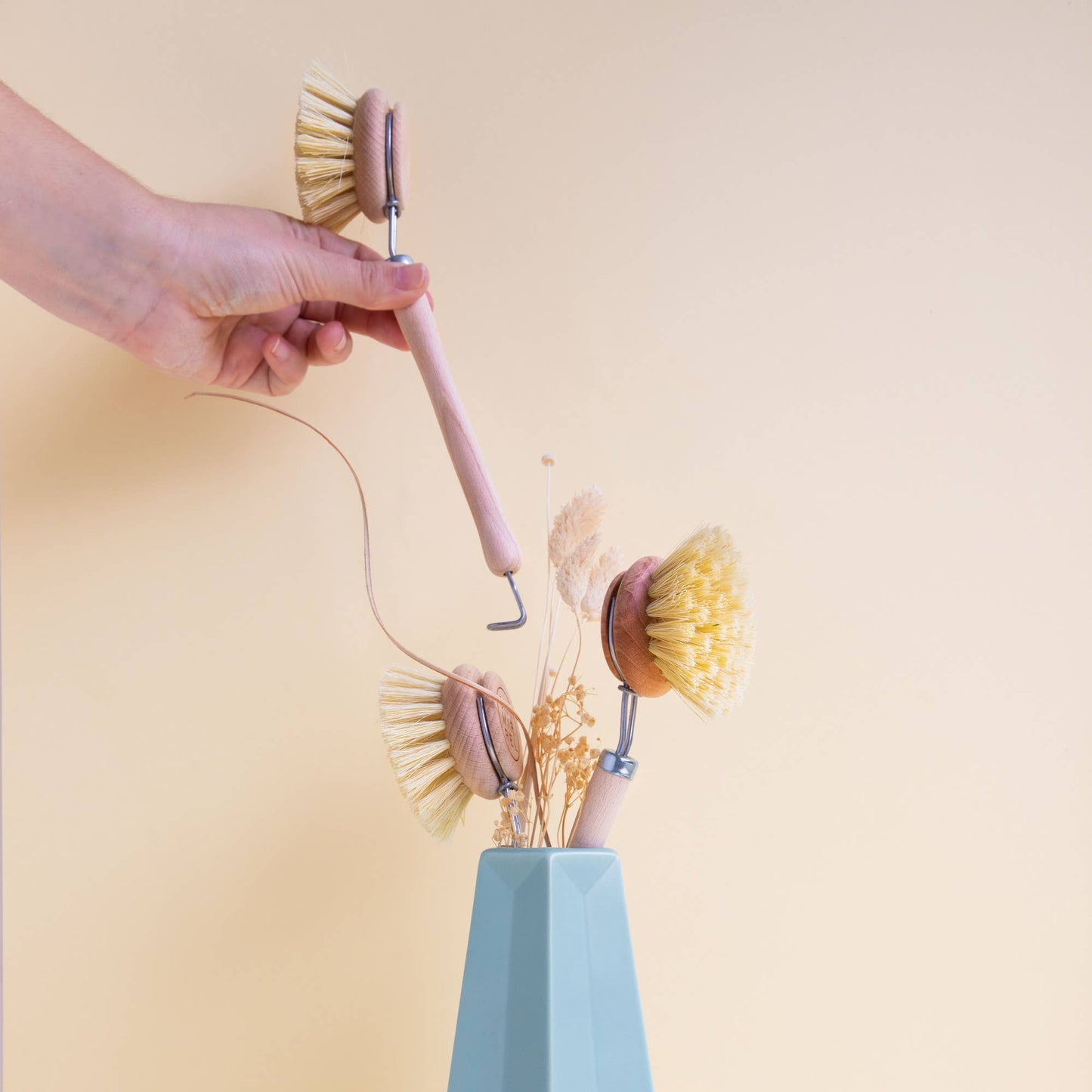 Brosse vaisselle avec tête amovible