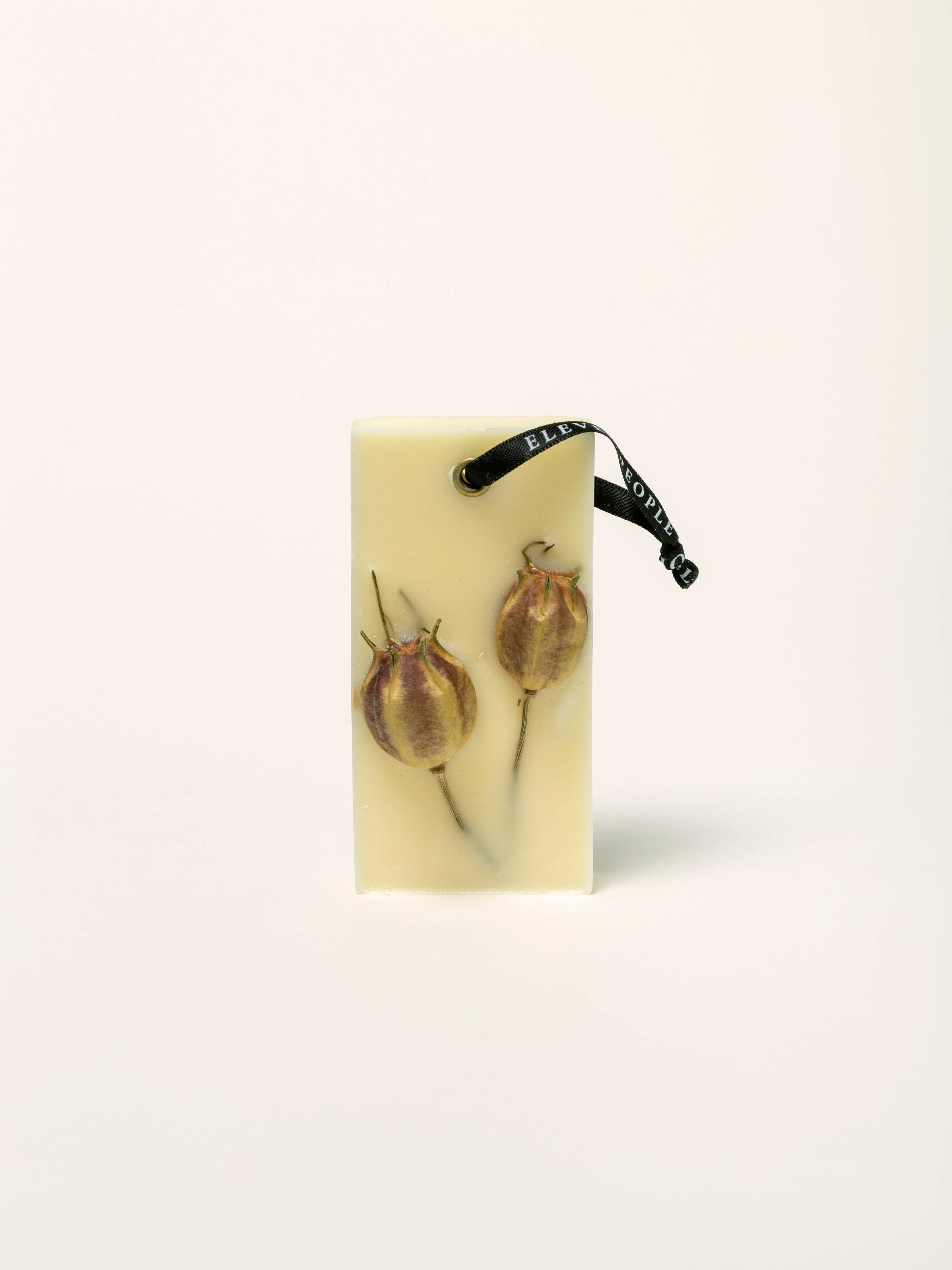 Désodorisant solide MOSCO, cire de soja, parfum bergamote néroli ambre, sans phtalates, Vegan Friendly, fait main