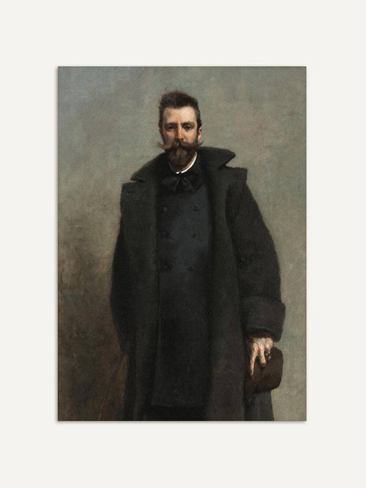 William – Affiche Portrait Vintage Moody