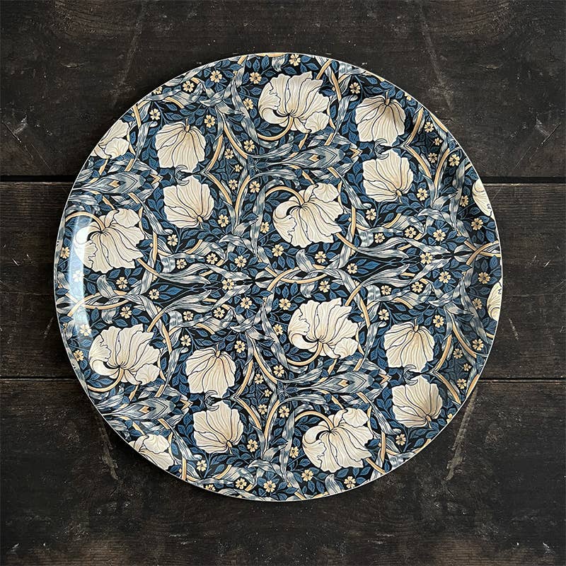 Plateau de service Morris Pimpernel bleu Ø38