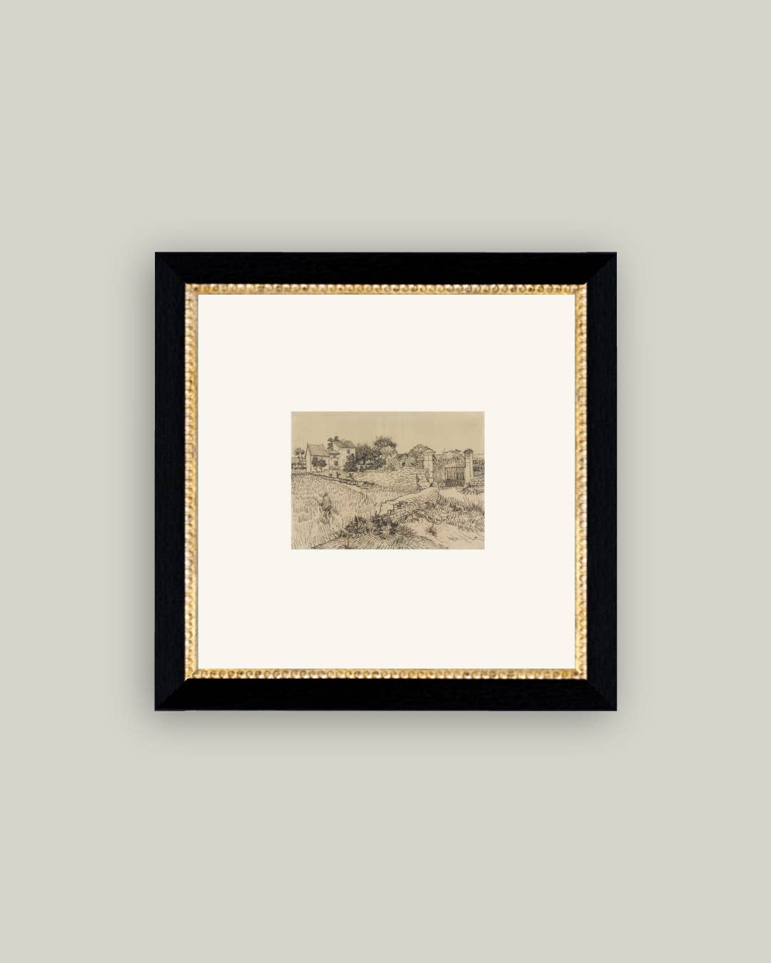 Impression sur toile - Village Toscan 8x8