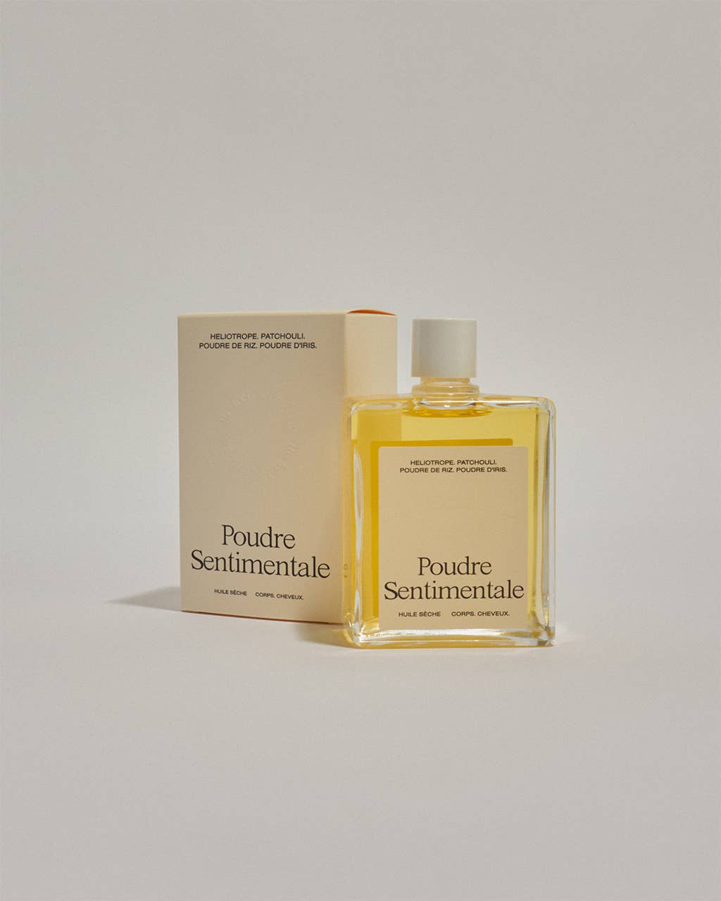 Huile sèche parfumée Poudre Sentimentale – Corps & Cheveux (100 ml)