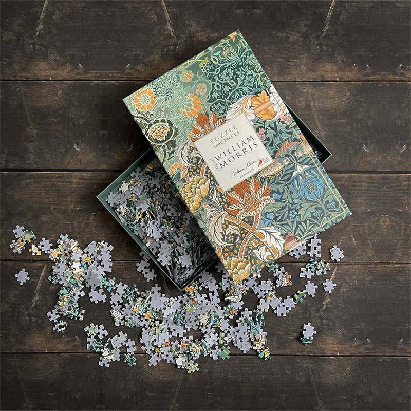 Puzzle William Morris de 1 000 pièces aux motifs végétaux
