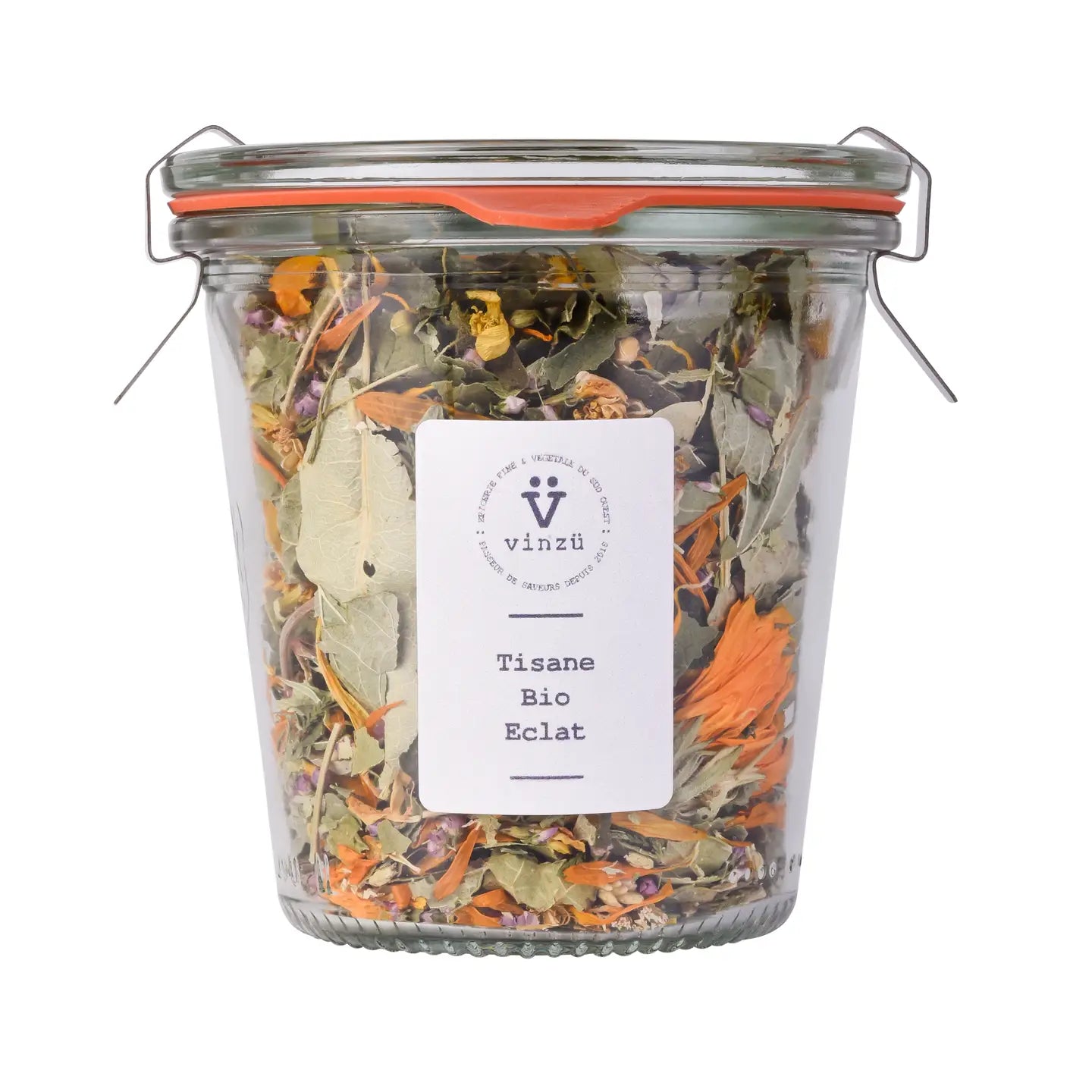 tisane éclat bio aux plantes florales et végétales
