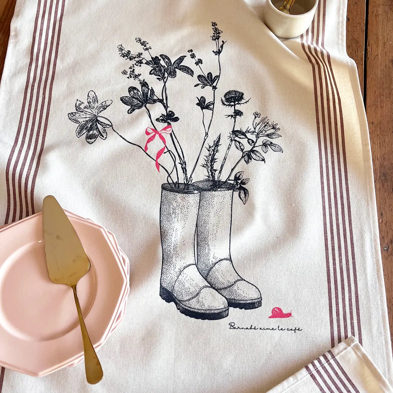 Collection de Torchons Illustrés - Madame Beaumont