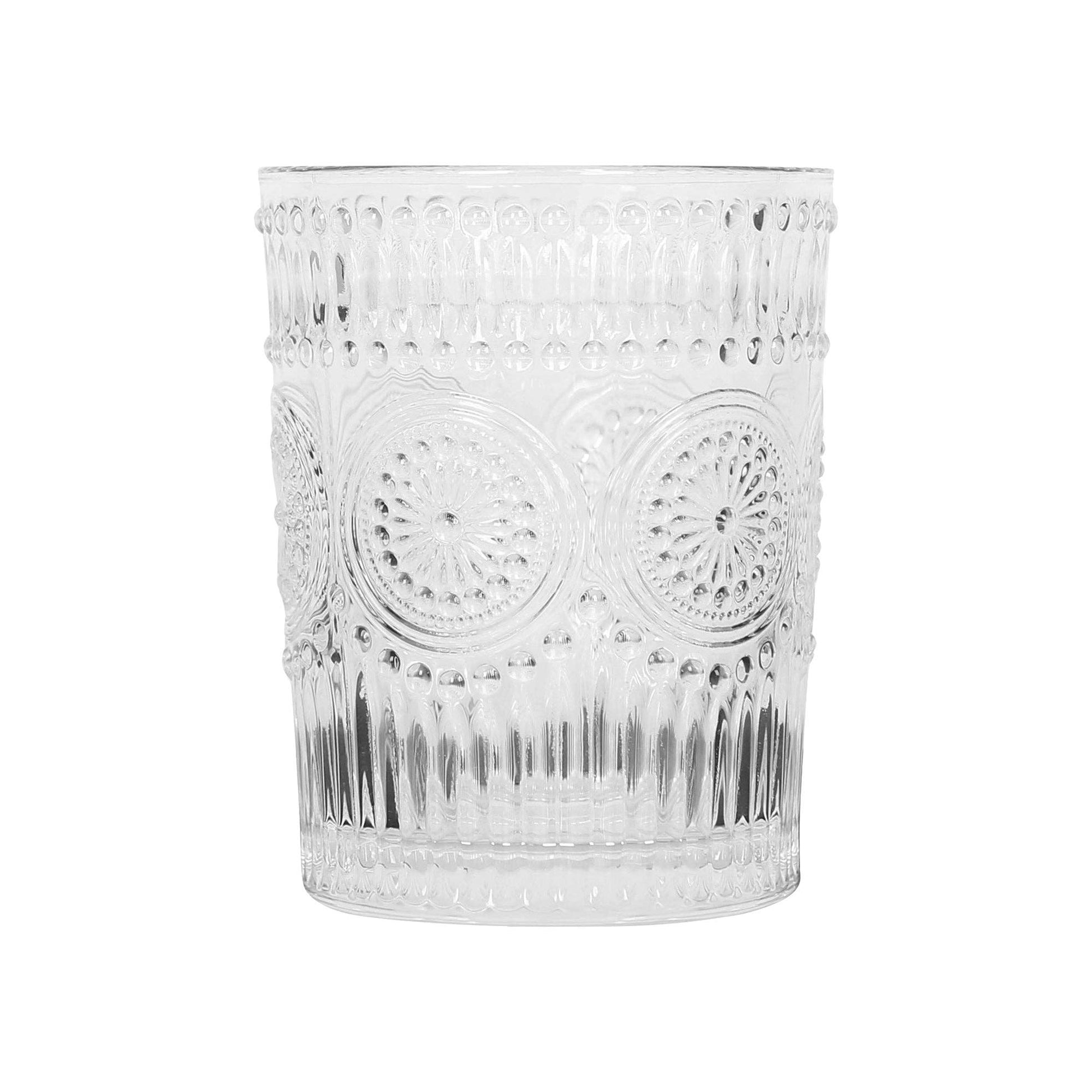 Verre Amour 300 ml, gravé de fleurs vintage, style rétro automnal, parfait pour boissons chaudes ou apéritifs d’automne Madame Beaumont.